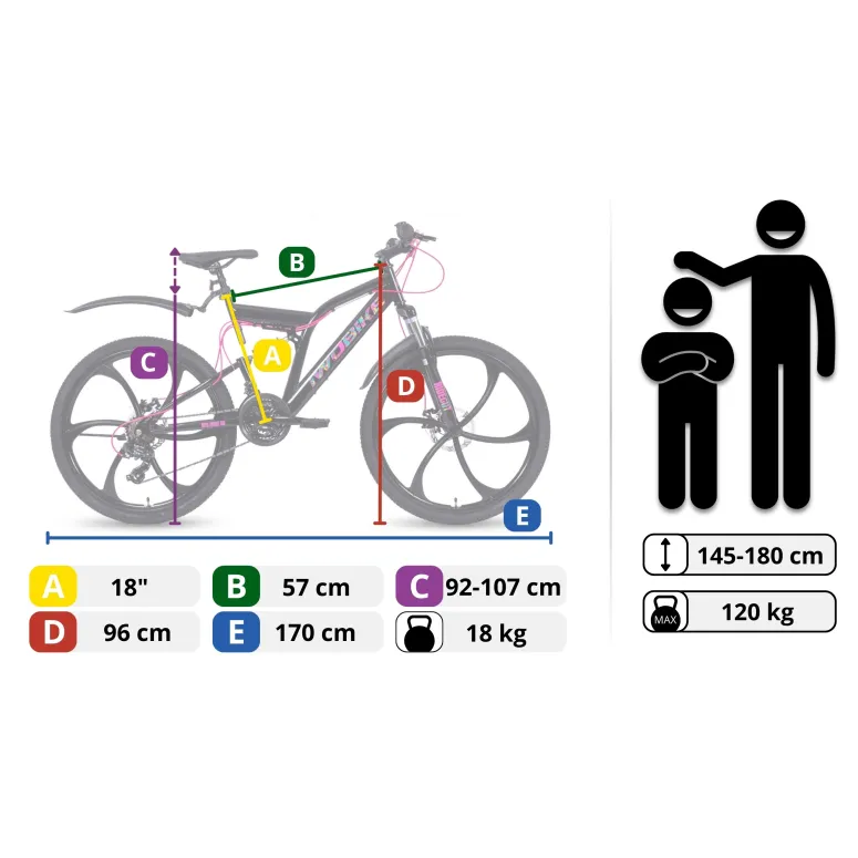 Rower Górski IwoBike RIDEout 26”