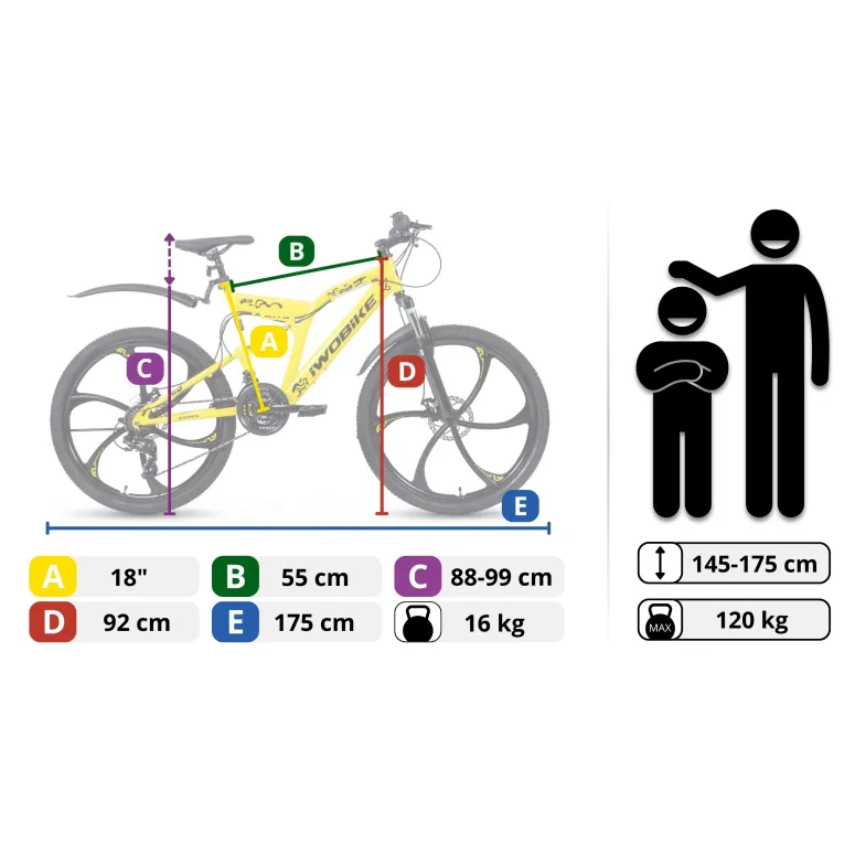 Rower Górski IwoBike Zooma 26”