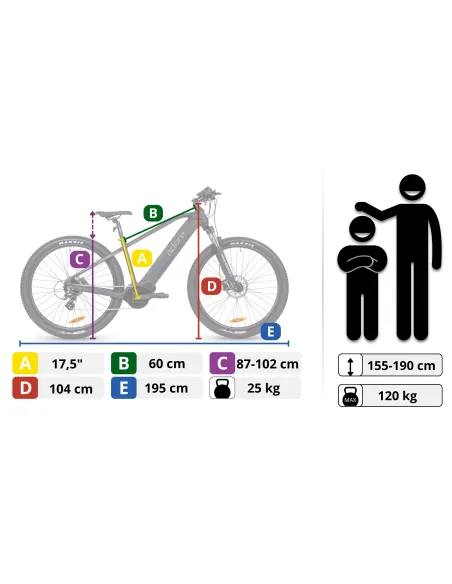 Rower Elektryczny MTB Adore 286E 29”