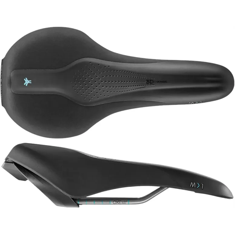 Siodełko Rowerowe Selle Royal 60° 141x289mm Czarne Trekking Royalgel 425g