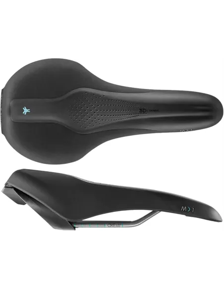 Siodełko Rowerowe Selle Royal 60° 141x289mm Czarne Trekking Royalgel 425g