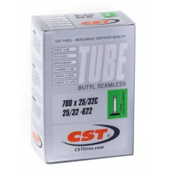 Dętka Rowerowa CST FITV40MM Presta 40mm 700x25/32C Czarna