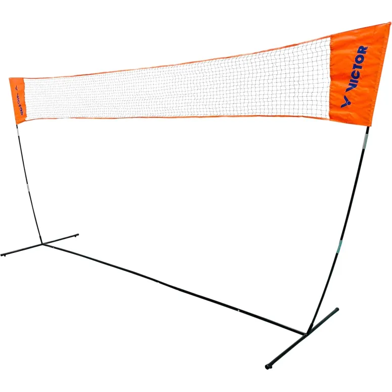 Siatka do Badmintona Victor Easy 3m Regulowana 105-155cm Tenis z Torbą
