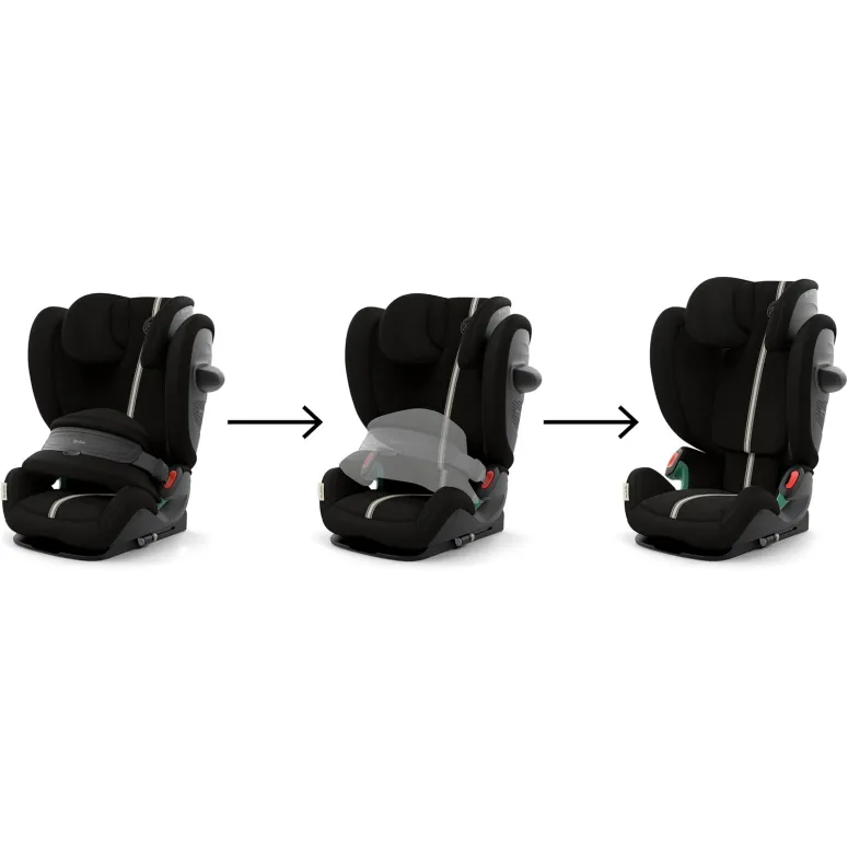 CYBEX Pallas G2 i-Size Plus fotelik samochodowy 2w1 od 9-50 kg Moon Black