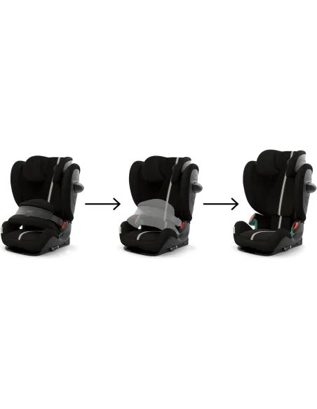 CYBEX Pallas G2 i-Size Plus fotelik samochodowy 2w1 od 9-50 kg Moon Black