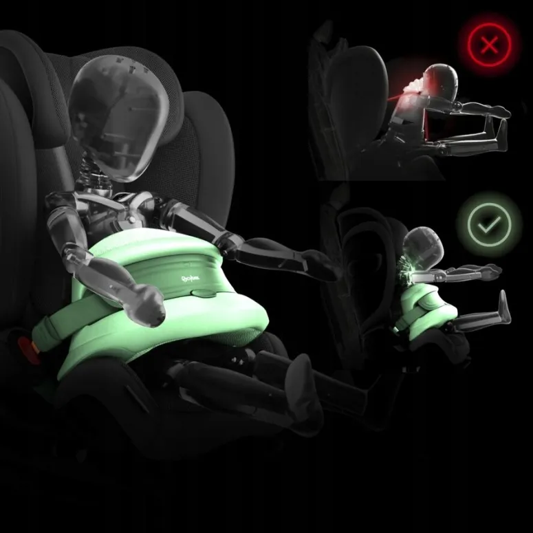 CYBEX Pallas G2 i-Size Plus fotelik samochodowy 2w1 od 9-50 kg Moon Black