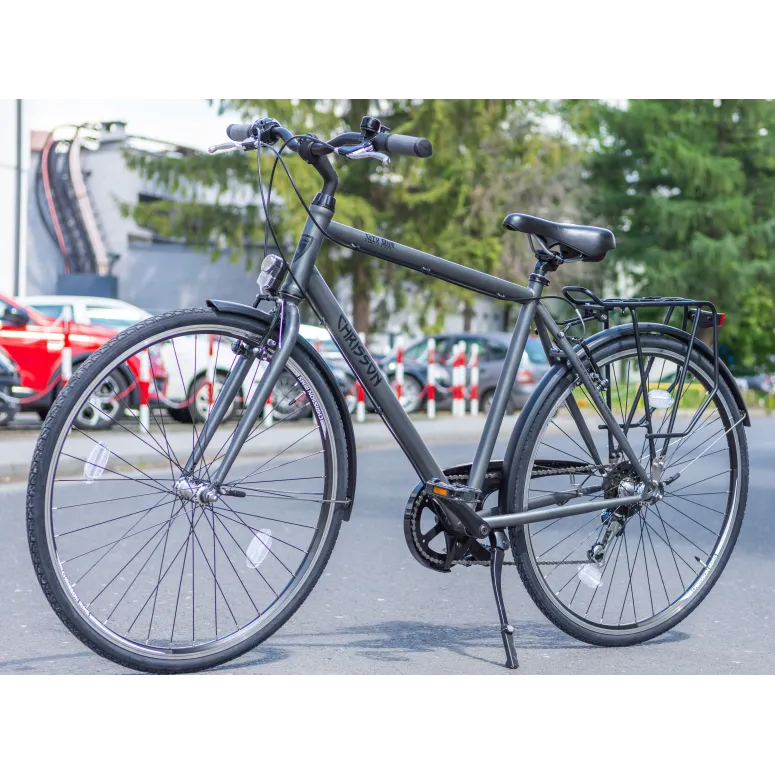 Rower Męski Miejski Koła 28" SHIMANO Bagażnik Błotniki Oświetlenie Lekki