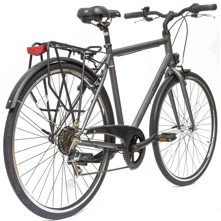 Rower Męski Miejski Koła 28" SHIMANO Bagażnik Błotniki Oświetlenie Lekki