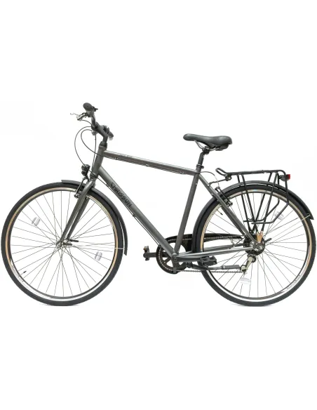 Rower Męski Miejski Koła 28" SHIMANO Bagażnik Błotniki Oświetlenie Lekki
