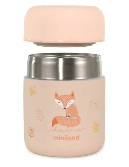 Termos Obiadowy dla Dziecka Dolce 280 ml Stal 304 BPA Free Gumowana Powłoka