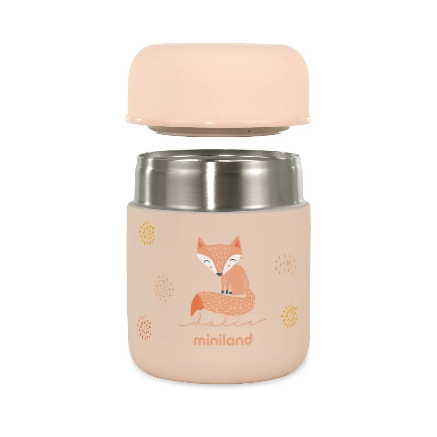 Termos Obiadowy dla Dziecka Dolce 280 ml Stal 304 BPA Free Gumowana Powłoka