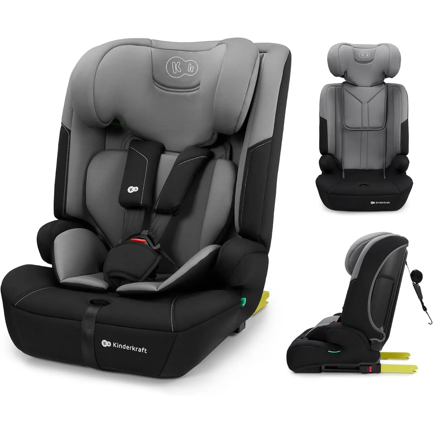 Fotelik Kinderkraft SAFETY FIX 3 PRO 76-150 cm ISOFIX Top Tether 9-36 kg