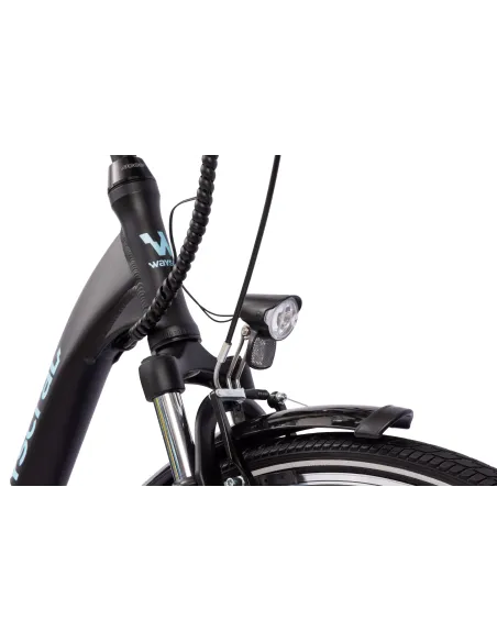 Rower Elektryczny Miejski Damski 28” 250W Damka Shimano 7 Alu Amortyzacja