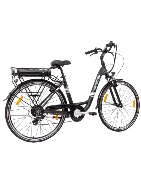Rower Elektryczny Miejski Damski 28” 250W Damka Shimano 7 Alu Amortyzacja