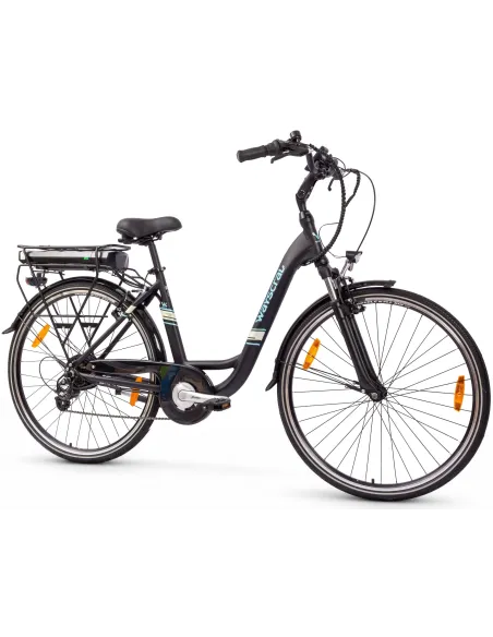 Rower Elektryczny Miejski Damski 28” 250W Damka Shimano 7 Alu Amortyzacja