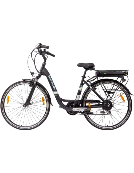 Rower Elektryczny Miejski Damski 28” 250W Damka Shimano 7 Alu Amortyzacja
