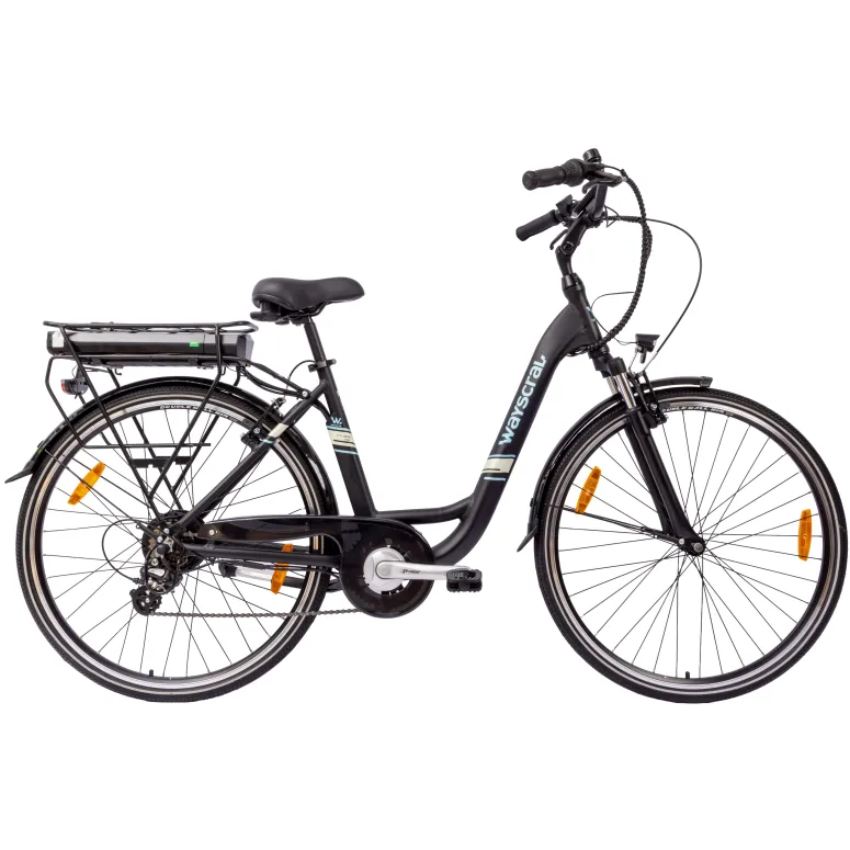 Rower Elektryczny Miejski Damski 28” 250W Damka Shimano 7 Alu Amortyzacja
