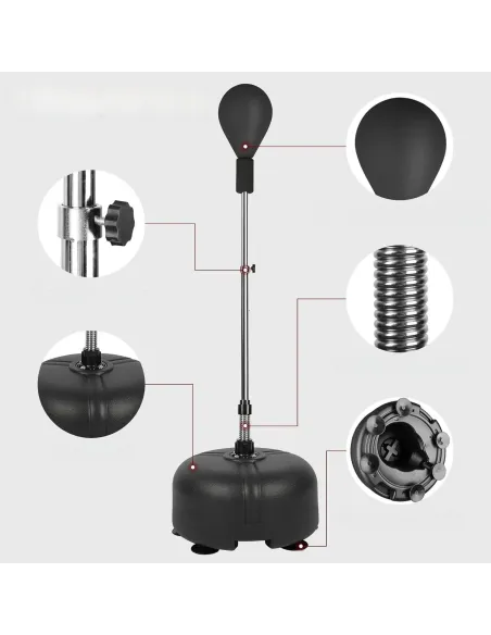 Gruszka Bokserska Dripex Speed Ball 135-155cm Regulowana Wolnostojąca