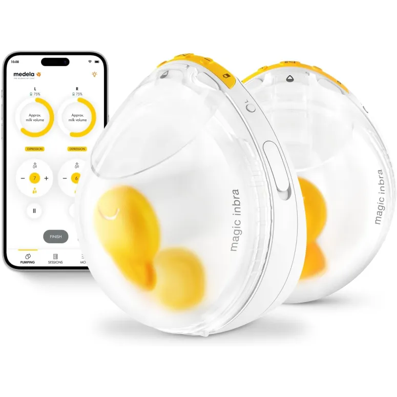 Laktator Elektryczny Medela Magic InBra Podwójny Muszlowy Hands Free