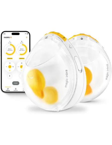 Laktator Elektryczny Medela Magic InBra Podwójny Muszlowy Hands Free