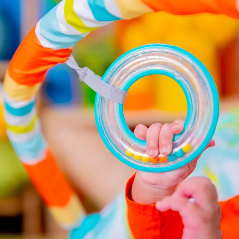 Leżaczek Bujaczek Bright Starts Rainforest Vibes Wibracje 0-9 kg