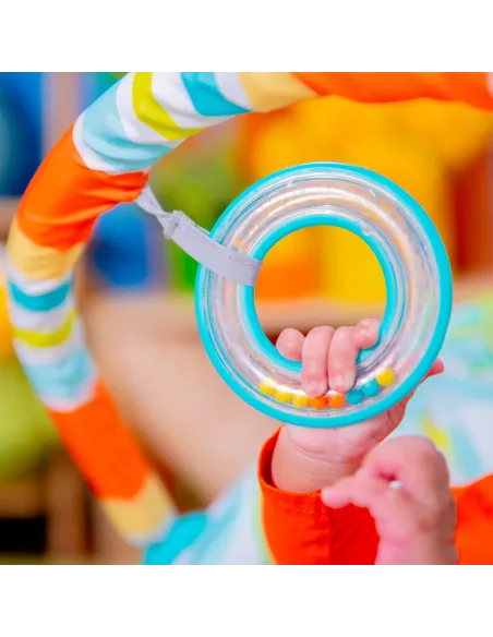 Leżaczek Bujaczek Bright Starts Rainforest Vibes Wibracje 0-9 kg