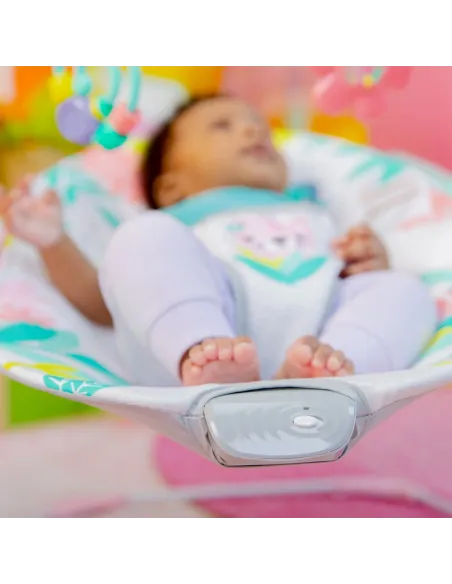 Leżaczek Bujaczek Bright Starts Rainforest Vibes Wibracje 0-9 kg