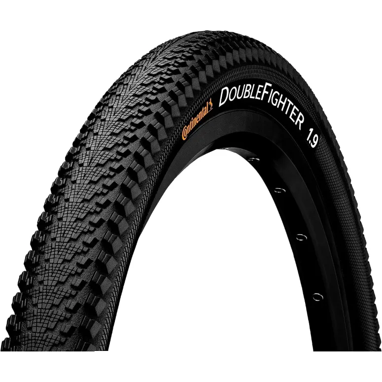 Continental Opona Double Fighter III 16x1.75 Czarna Drut 390g