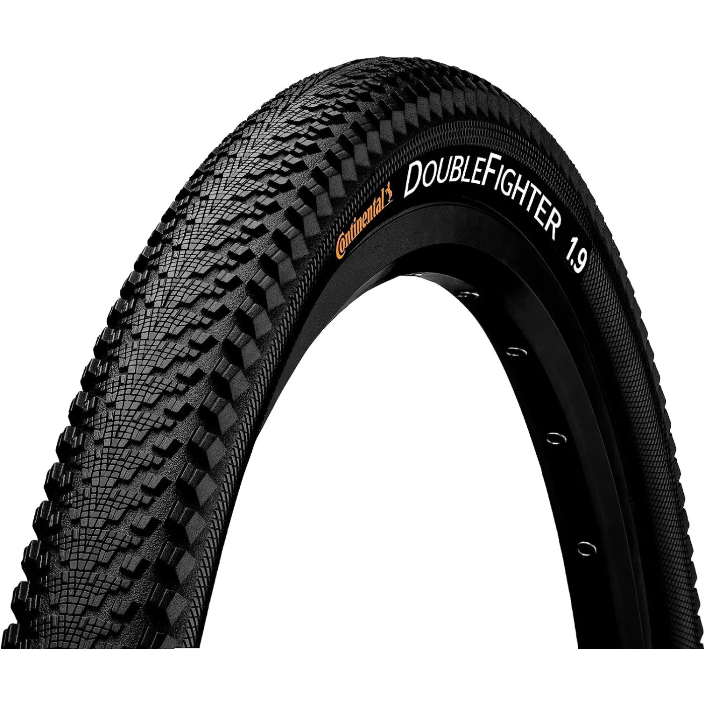 Continental Opona Double Fighter III 16x1.75 Czarna Drut 390g