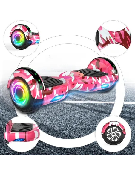 Deskorolka Elektryczna RCB Hoverboard 6,5" Hoverkart Zestaw dla Dzieci
