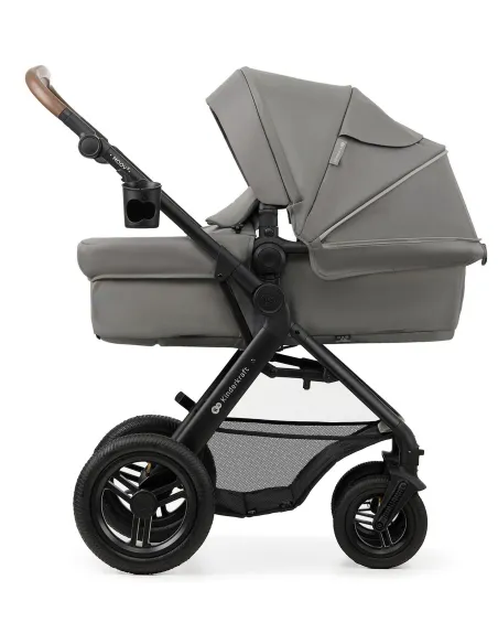 Kinderkraft Wózek Wielofunkcyjny 3w1 MOOV 2 AIR Fotelik MINK PRO Szary