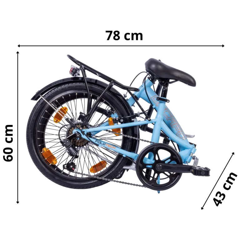 Rower Składany KS Cycling DaCapo Foldtech, Koła 20"