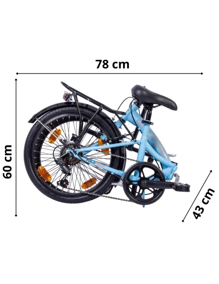 Rower Składany KS Cycling DaCapo Foldtech, Koła 20"