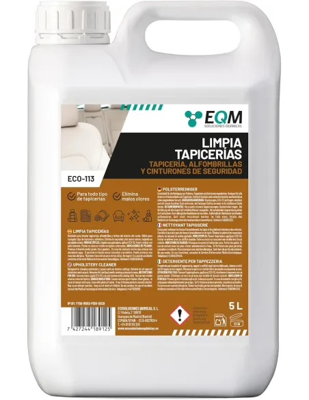 Płyn do Prania Czyszczenia Tapicerki EQM ECO-113 5L Alcantara Skóra