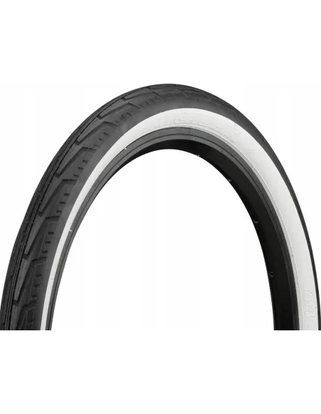 Opona Rowerowa Michelin 20x1.75 44-406 Biała Dziecięca Miejska Sztywna