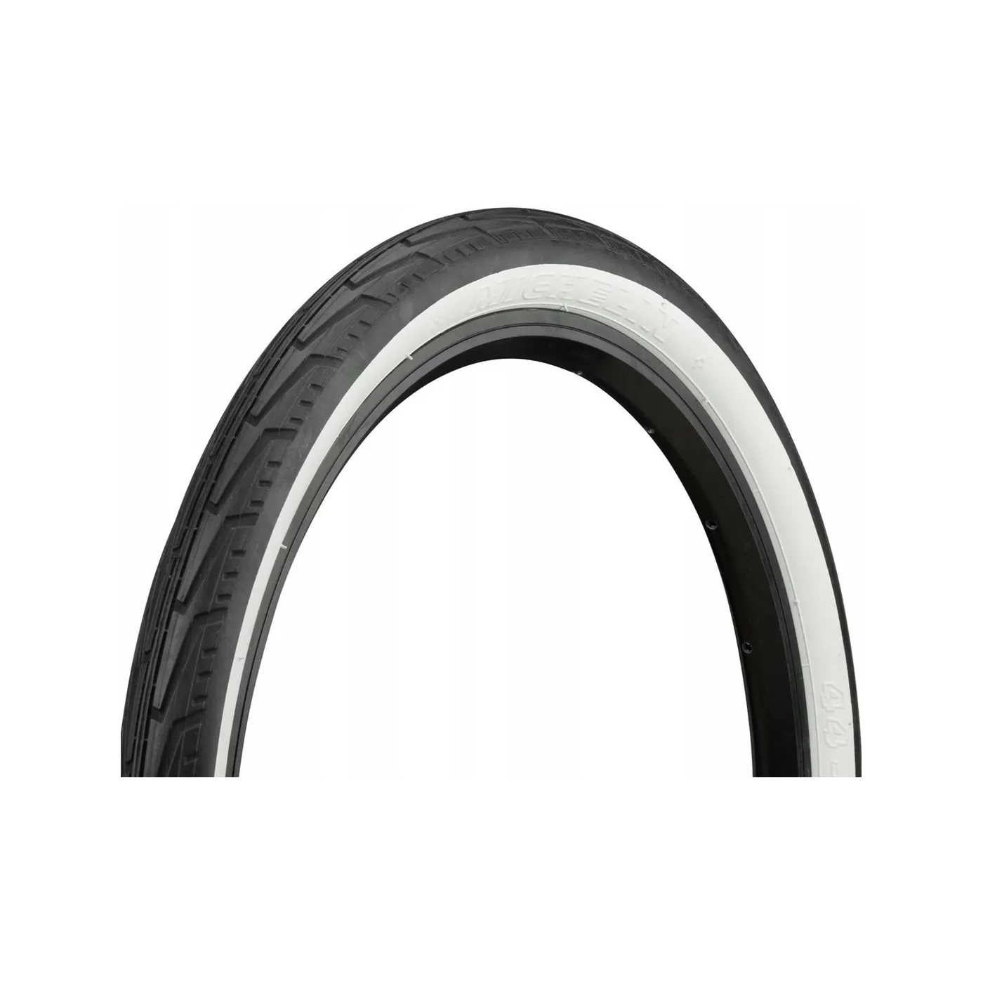 Opona Rowerowa Michelin 20x1.75 44-406 Biała Dziecięca Miejska Sztywna