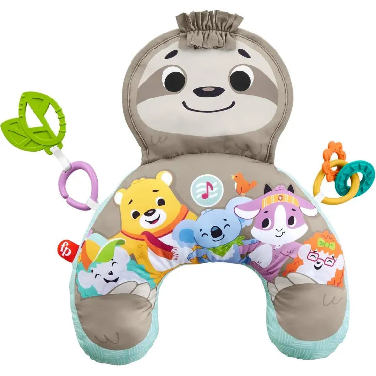 Muzyczny Leniwiec Poduszka Wibracje Gryzak Fisher-Price GRR01