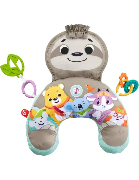 Muzyczny Leniwiec Poduszka Wibracje Gryzak Fisher-Price GRR01