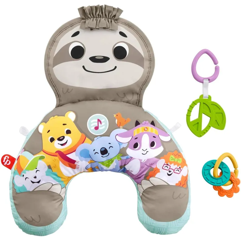 Muzyczny Leniwiec Poduszka Wibracje Gryzak Fisher-Price GRR01