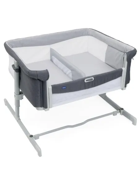 Łóżeczko Dostawne Chicco Next2Me Twins Dla Bliźniąt 0-6M Magnet Grey