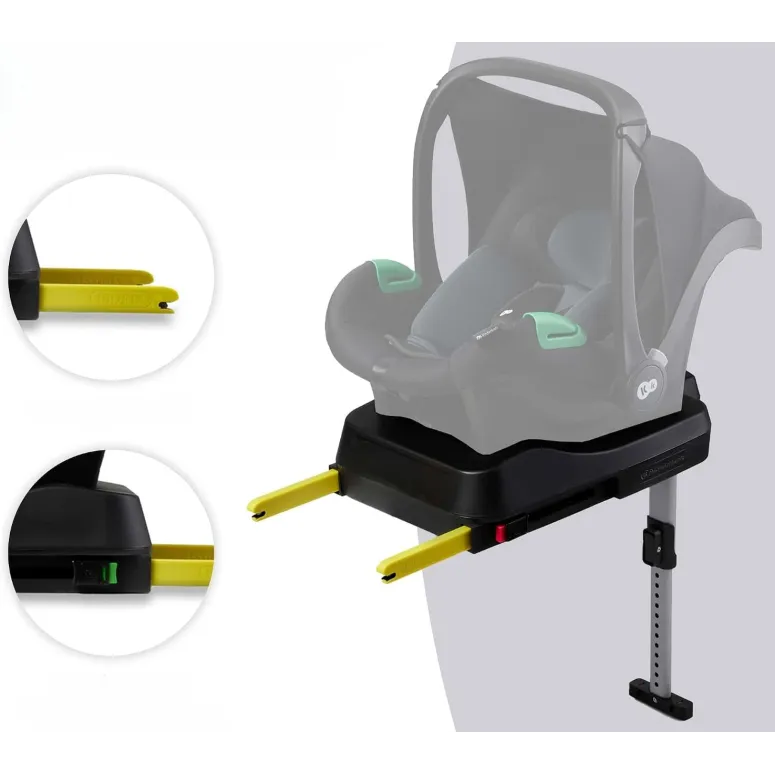 Baza ISOFIX Kinderkraft MINK FX Do Fotelika MINK PRO i-Size Czarna