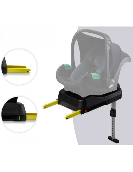 Baza ISOFIX Kinderkraft MINK FX Do Fotelika MINK PRO i-Size Czarna