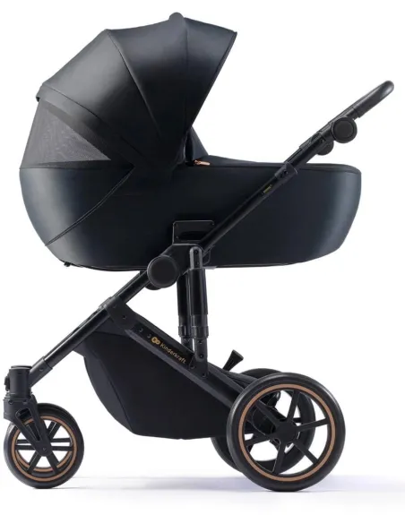 Kinderkraft wózek wielofunkcyjny 2w1 spacerówka gondola PRIME 2 czarny