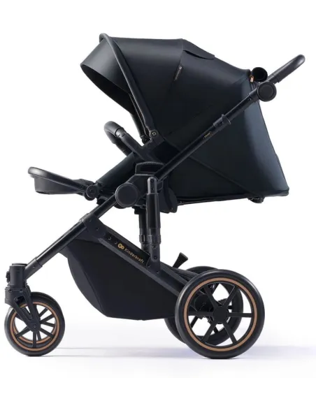 Kinderkraft wózek wielofunkcyjny 2w1 spacerówka gondola PRIME 2 czarny