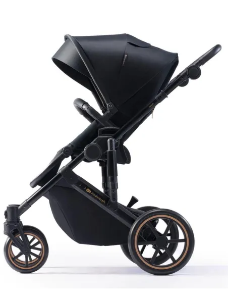 Kinderkraft wózek wielofunkcyjny 2w1 spacerówka gondola PRIME 2 czarny