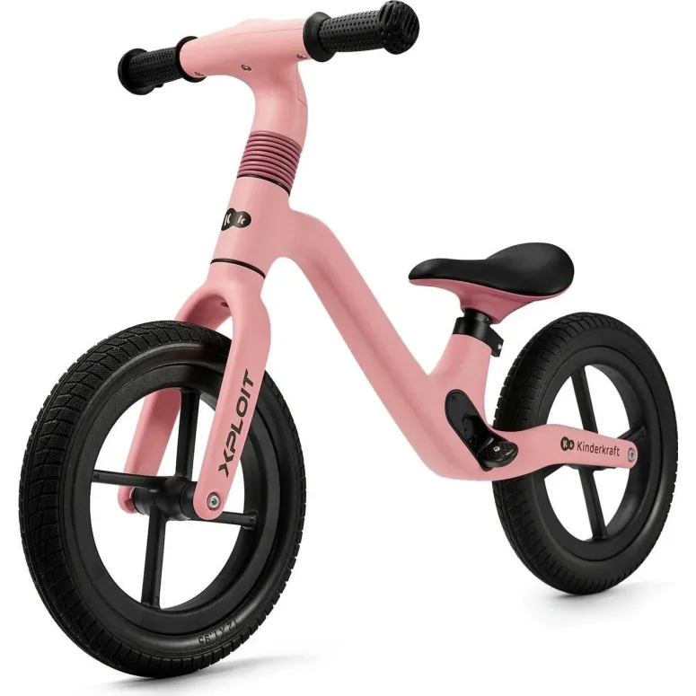 Rowerek Biegowy Kinderkraft XPLOIT 12" Lekki Regulowany Koła PU 2+