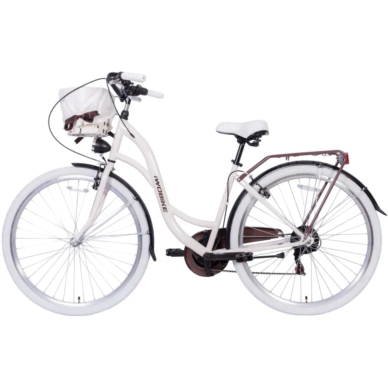 Rower Miejski Damski IwoBike Biscotti 28”