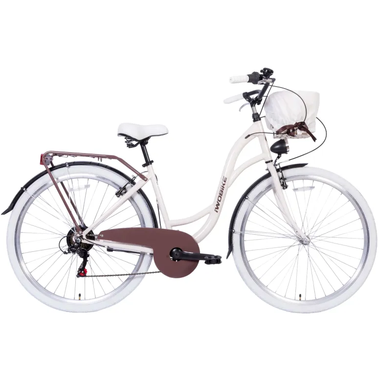 Rower Miejski Damski IwoBike Biscotti 28”