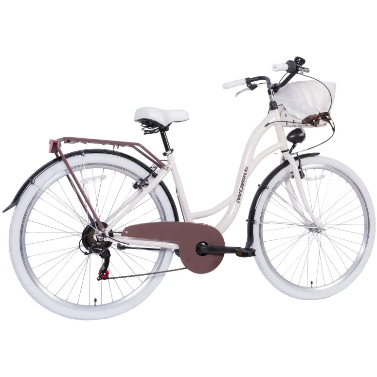 Rower Miejski Damski IwoBike Biscotti 28”