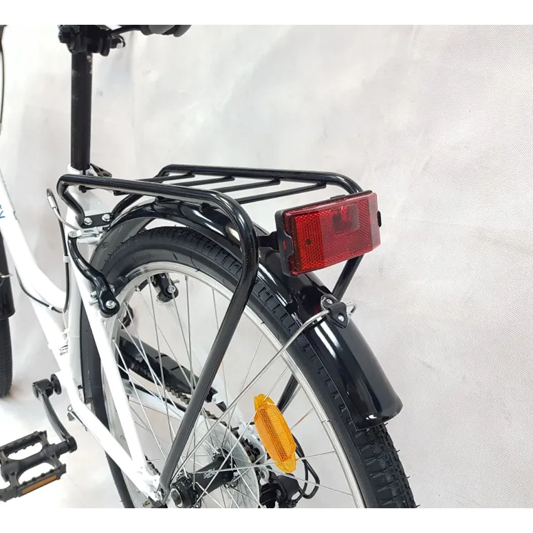 Miejski Rower Damski 26 Damka 6 Biegów Koszyk - 2